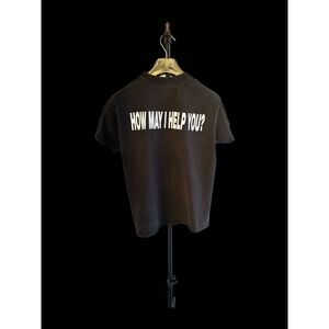 Women's Bartender Waitress How May I Help You T Shirt Funny Shirt Medium Black